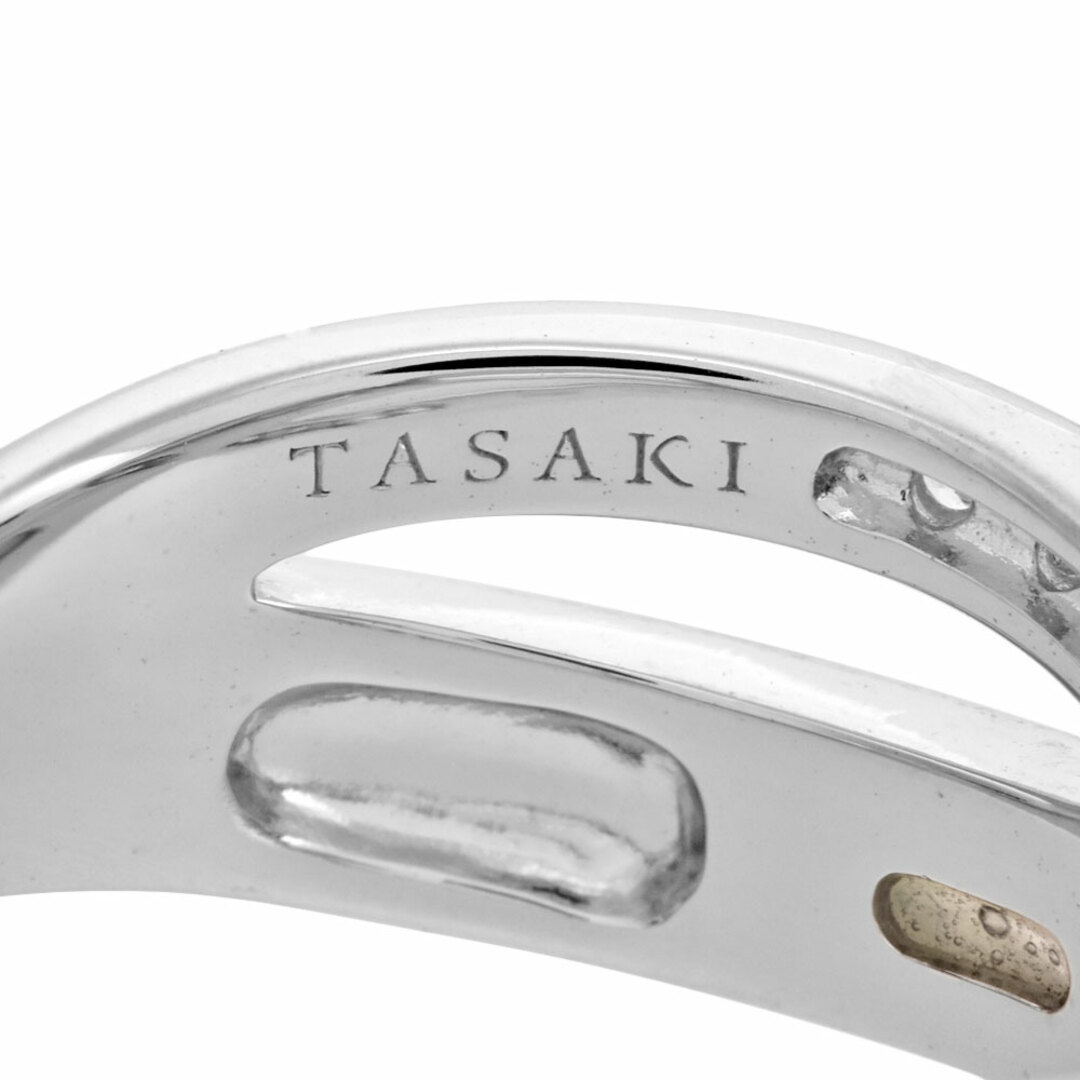 TASAKI(タサキ)のタサキ TASAKI リング 指輪  ダイヤモンド 0.11ct 約10.5号 K18WG MOP  レディース【中古】 レディースのアクセサリー(リング(指輪))の商品写真