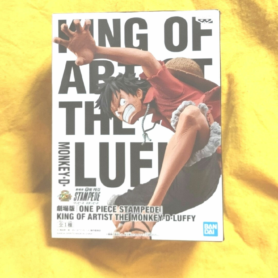 ONE PIECE(ワンピース)のワンピースKING OF ARTIST THE MONKEY・D・LUFFY ハンドメイドのおもちゃ(フィギュア)の商品写真