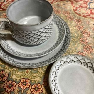 ロイヤルコペンハーゲン(ROYAL COPENHAGEN)のコーディアル　トリオ&豆皿(食器)