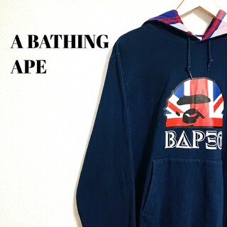 A BATHING APE - 【希少デザイン】エイプ パーカー マイロ XLサイズ