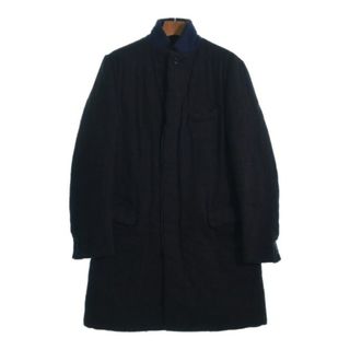 sacai サカイ チェスターコート 2(M位) 黒(ヘリンボーン) 【古着】【中古】