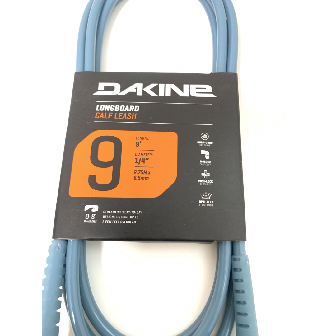 Dakine(ダカイン)の膝下 9ft DAKINE ダカイン リーシュコード  ロングボード 9フィート スポーツ/アウトドアのスポーツ/アウトドア その他(サーフィン)の商品写真