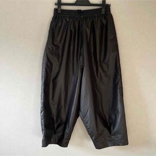 新品 前で結ぶサルエルパンツ タイダイ柄 グレー×イエロー の通販 by