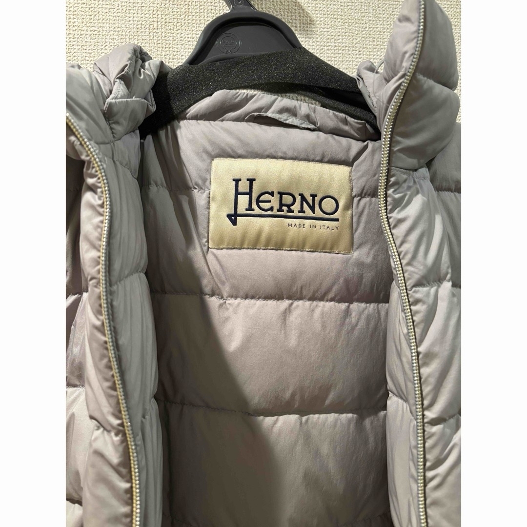 HERNO(ヘルノ)のHERNO グレーダウン　投げ売りっ！ レディースのジャケット/アウター(ダウンコート)の商品写真