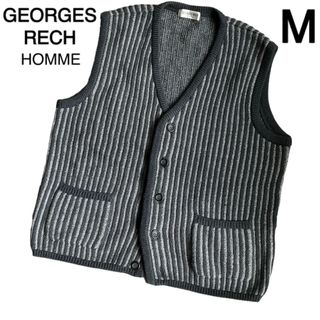 【GEORGES RECH HOMME】ジョルジュレッシュ★ニットベスト★M(ベスト)