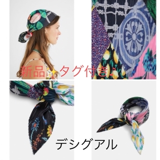 デシグアル(DESIGUAL)の新品✨タグ付き♪デシグアル　お洒落　スカーフ　大特価‼️(バンダナ/スカーフ)
