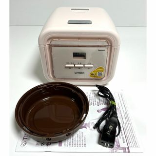 タイガー(TIGER)の2019年製 美品 タイガー 炊飯器 3合 JAJ-G550PC コーラルピンク(炊飯器)