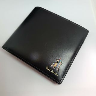 ポールスミス(Paul Smith)のポールスミス　マーケトリ二つ折り財布　ブラック(折り財布)