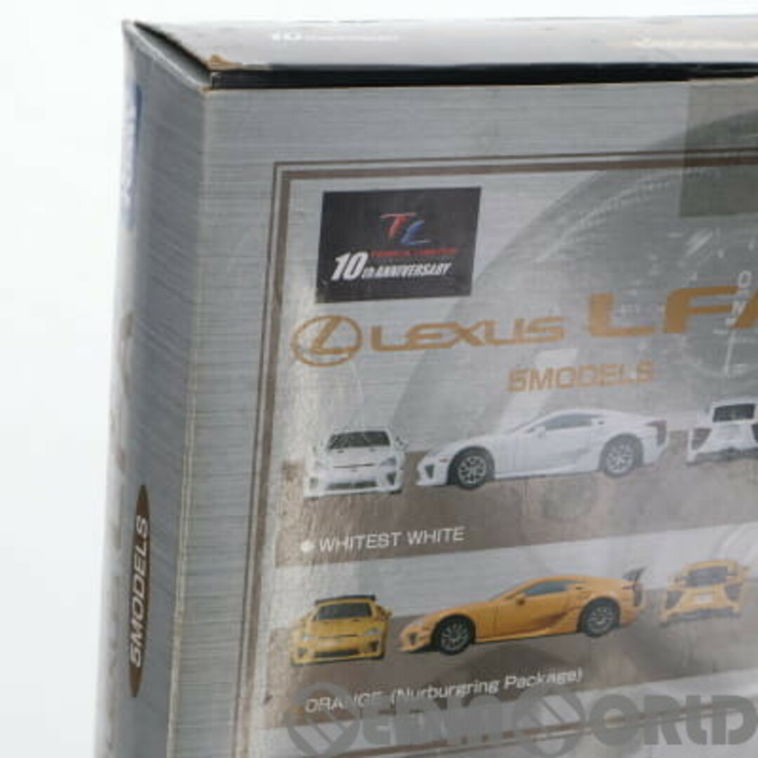 トミカリミテッド 1/61 LEXUS(レクサス) LFA 5MODELS トミカリミテッド 10thアニバーサリー(5台セット) 完成品 ミニカー  タカラトミー