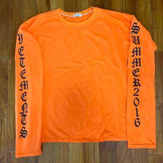 オレンジロンT(Tシャツ/カットソー(七分/長袖))