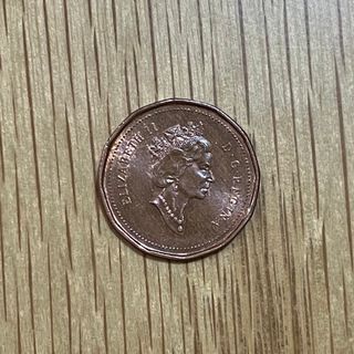 カナダ　1セント　1991年　硬貨　外貨(その他)