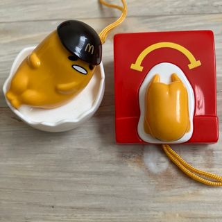 ぐでたま - マクドナルドハッピーセット×ぐでたま　おもちゃ2個セット　キーホルダー