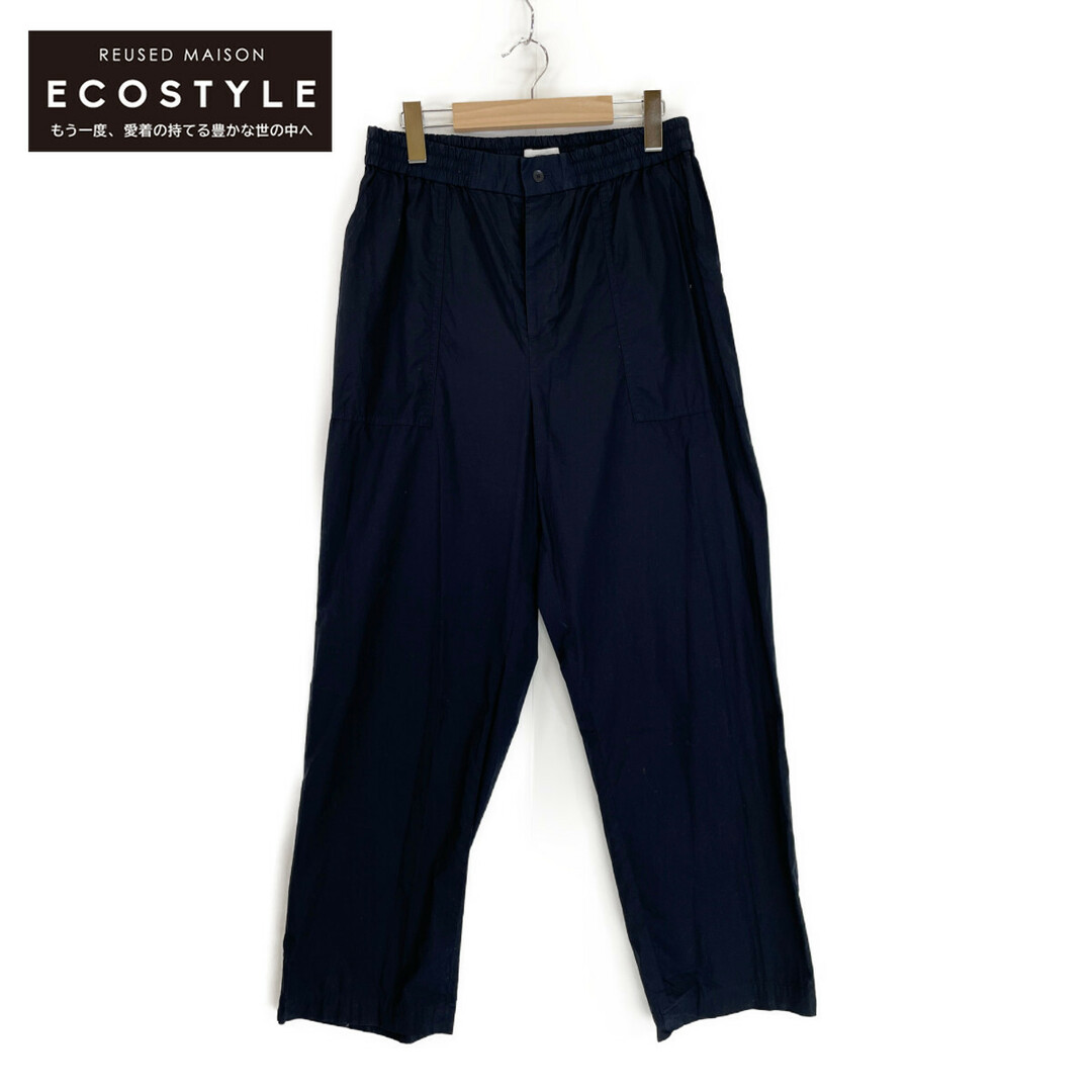 ATON(エイトン)のエイトン ネイビー CO LAWN EASY BAKER PANTS O2 レディースのパンツ(その他)の商品写真