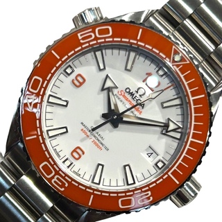 オメガ(OMEGA)の　オメガ OMEGA シーマスター プラネットオーシャン 600 コーアクシャル マスタークロノメーター 215.30.44.21.04.001 ホワイト ステンレススチール メンズ 腕時計(その他)