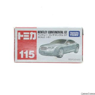 タカラトミー(Takara Tomy)のトミカ No.115 1/61 ベントレー コンチネンタルGT(シルバー/赤箱) 完成品 ミニカー タカラトミー(ミニカー)