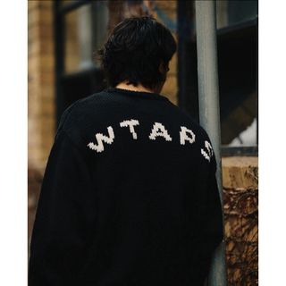 ダブルタップス(W)taps)のWTAPS CREW NECK 01 SWEATER POLY T-ROCK(ニット/セーター)