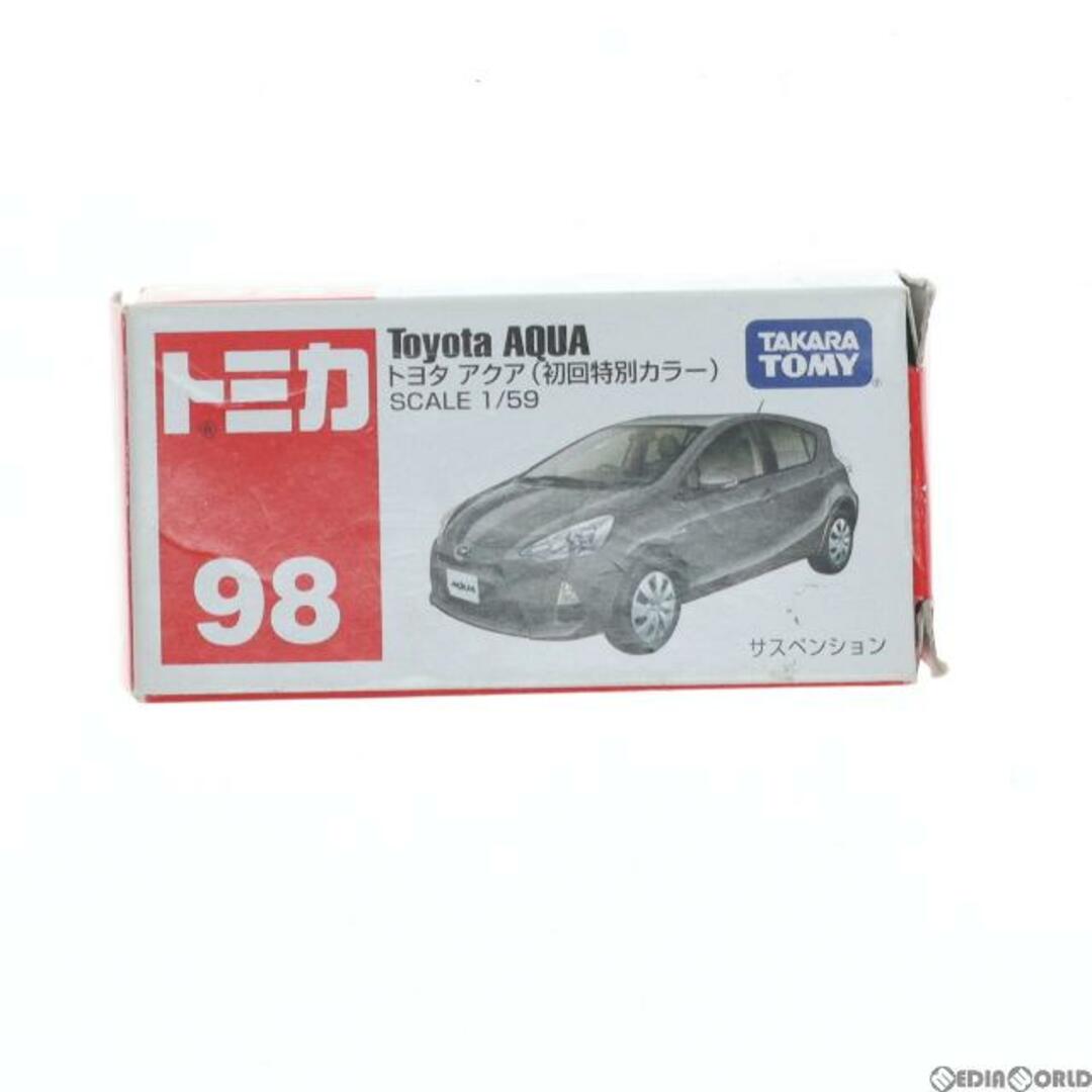 トミカ No.98 1/59 トヨタ アクア(初回特別カラー) 完成品 ミニカー タカラトミー | フリマアプリ ラクマ