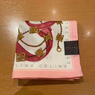 セリーヌ(celine)のセリーヌハンカチマカダムチェーンピンク(ハンカチ)