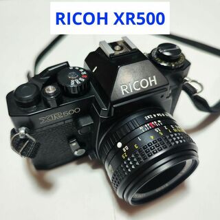 RICOH XR500 50mmレンズ・フィルムカメラ ケース付き リコー