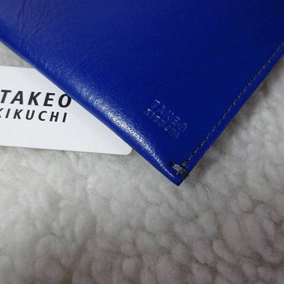 TAKEO KIKUCHI(タケオキクチ)の【新品/本物】TAKEO KIKUCHI（タケオキクチ）小銭入れ財布/ブルー メンズのファッション小物(コインケース/小銭入れ)の商品写真