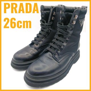 プラダ 黒 ブーツ(メンズ)の通販 85点 | PRADAのメンズを買うならラクマ