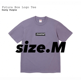 シュプリーム(Supreme)のSupreme Futura Box Logo Tee purple M(Tシャツ/カットソー(半袖/袖なし))