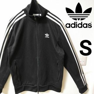 オリジナルス(Originals（adidas）)のadidas メンズS 黒 ベッケンバウアー トラックトップ アディダスジャージ(ジャージ)