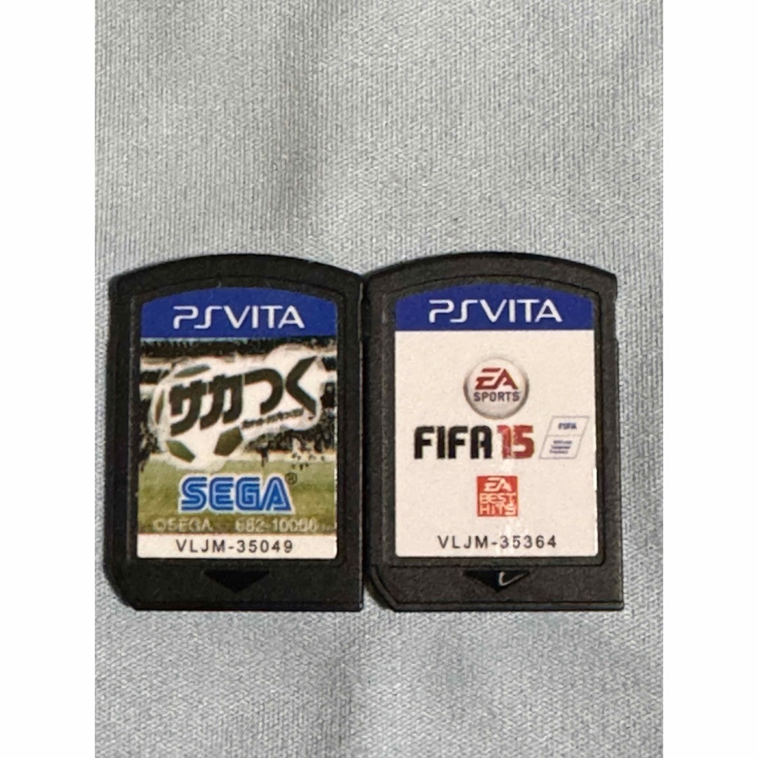 PlayStation Vita(プレイステーションヴィータ)のvita   サカつく　FIFA エンタメ/ホビーのゲームソフト/ゲーム機本体(携帯用ゲームソフト)の商品写真