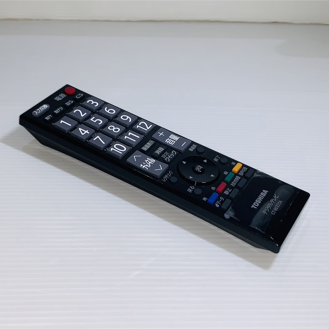 東芝(トウシバ)の東芝 TOSHIBA CT-90320A [液晶テレビ用リモコン] スマホ/家電/カメラのテレビ/映像機器(その他)の商品写真