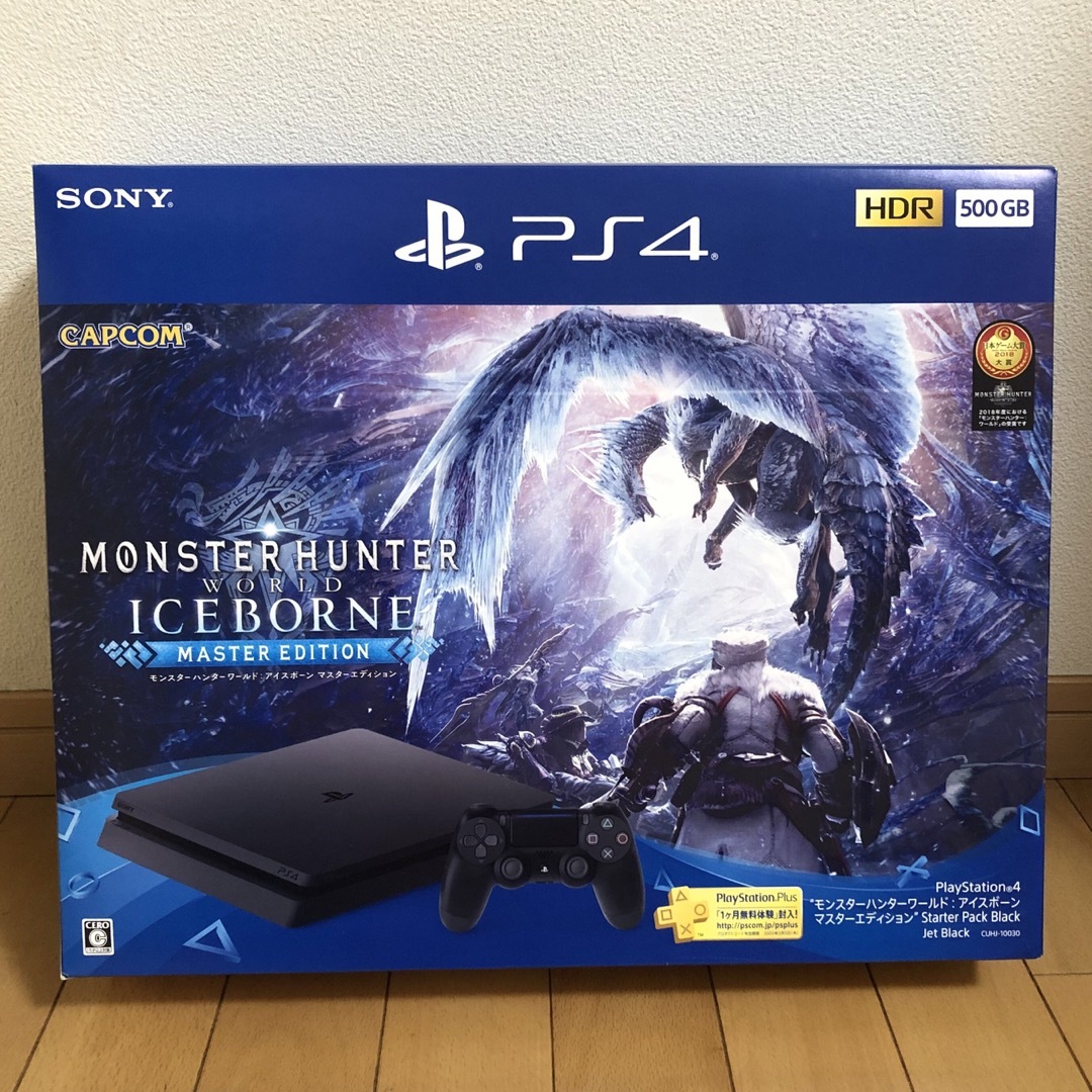 PlayStation4(プレイステーション4)のPlayStation4 モンスターハンターワールド エンタメ/ホビーのゲームソフト/ゲーム機本体(家庭用ゲーム機本体)の商品写真