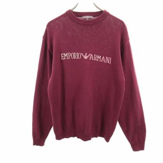 Emporio Armani - エンポリオアルマーニ 80s イタリア製 長袖 セーター