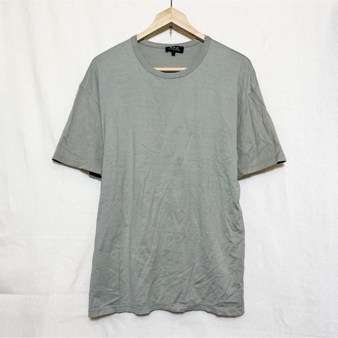 A.P.C(アーペーセー)のA.P.C.(FRA)ビンテージソリッドコットンTシャツ レディースのトップス(Tシャツ(半袖/袖なし))の商品写真