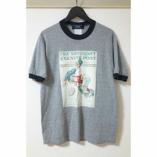 The Evening Post Norman Rockwell Tシャツ M(Tシャツ/カットソー(半袖/袖なし))