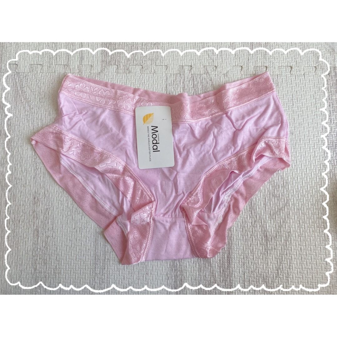 《新品未使用》ショーツ パンツ パンティ レディース 下着 ピンク M レディースの下着/アンダーウェア(ショーツ)の商品写真