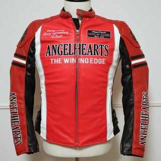 エンジェルハート(Angel Heart)のANGEL HEARTS ライディングジャケット バイカー レディースM(装備/装具)