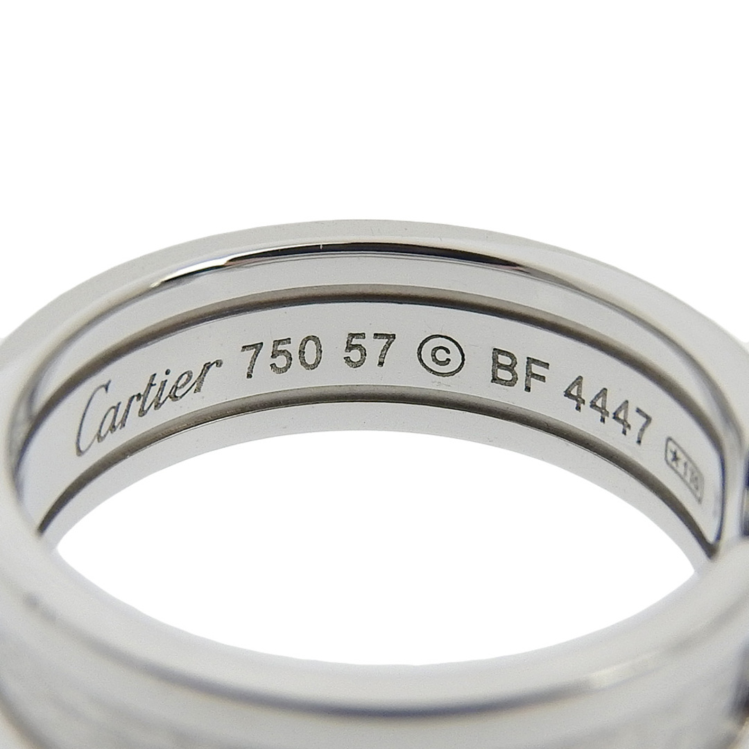 Cartier(カルティエ)の【CARTIER】カルティエ C2 #57 K18ホワイトゴールド 16号 BF4447 約8.0g レディース リング・指輪 レディースのアクセサリー(リング(指輪))の商品写真