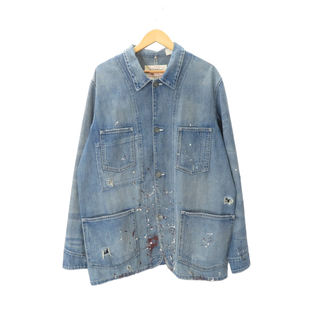 LCV LEVIS LOT67 PAINTED DENIM COVERALL 