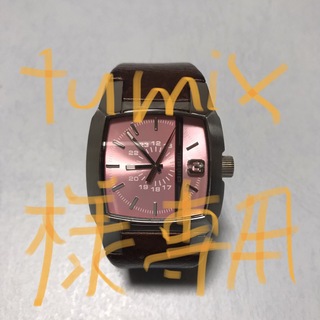 DIESEL - DIESEL ディーゼル 腕時計 dz-5100 ピンク