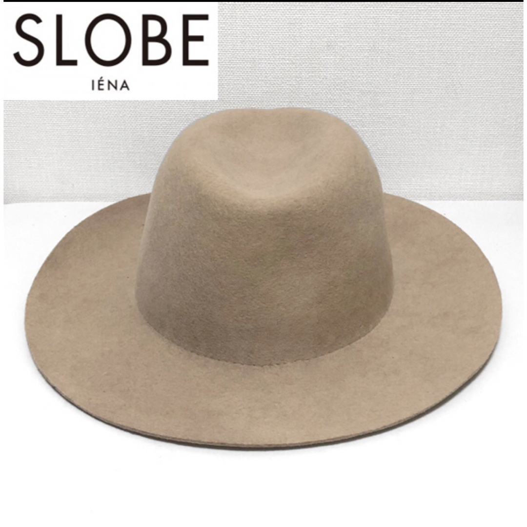 SLOBE IENA(スローブイエナ)の【新品・未使用】SLOBE IENA購入　SORBATTI　ウールフェルトハット レディースの帽子(ハット)の商品写真