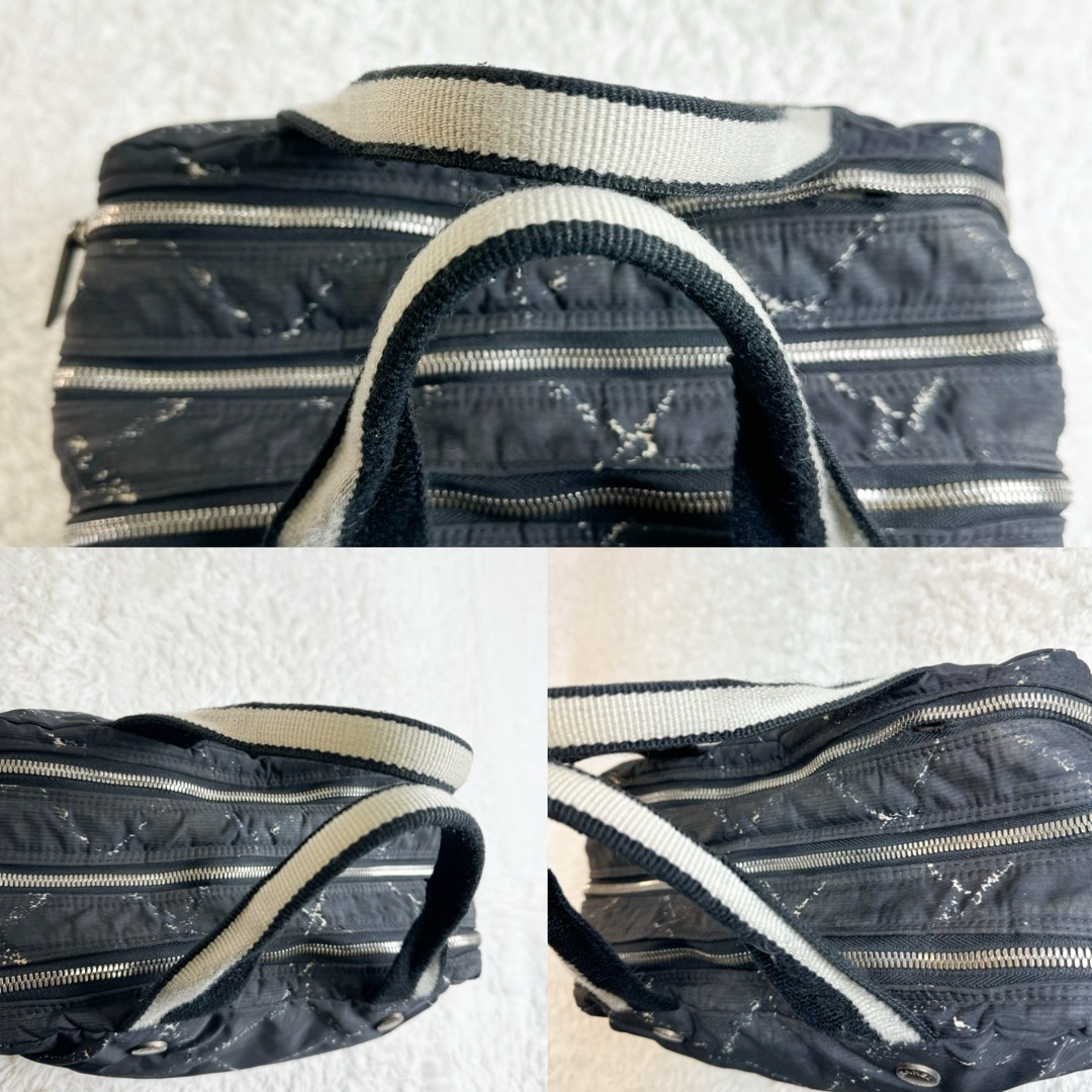 CHANEL - シャネル ミニボストンバッグ ナイロン 旧トラベル CHANEL - シャネル ミニボストンバッグ ナイロン 旧トラベル