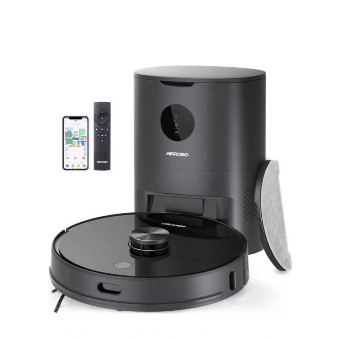 AIRROBO T10+ ロボット掃除機 自動ゴミ収集 水拭き レーザーナビ AIRROBO T10+ ロボット掃除機 自動ゴミ収集 水拭き レーザーナビ