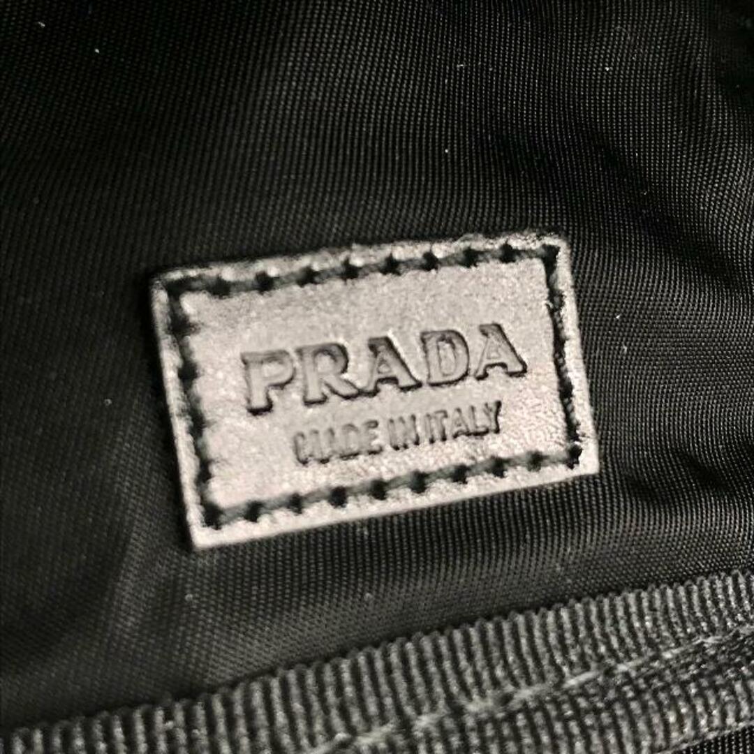 PRADA - PRADA プラダ 三角 ロゴプレート ナイロン ポーチ 小物 PRADA - PRADA プラダ 三角 ロゴプレート ナイロン ポーチ 小物