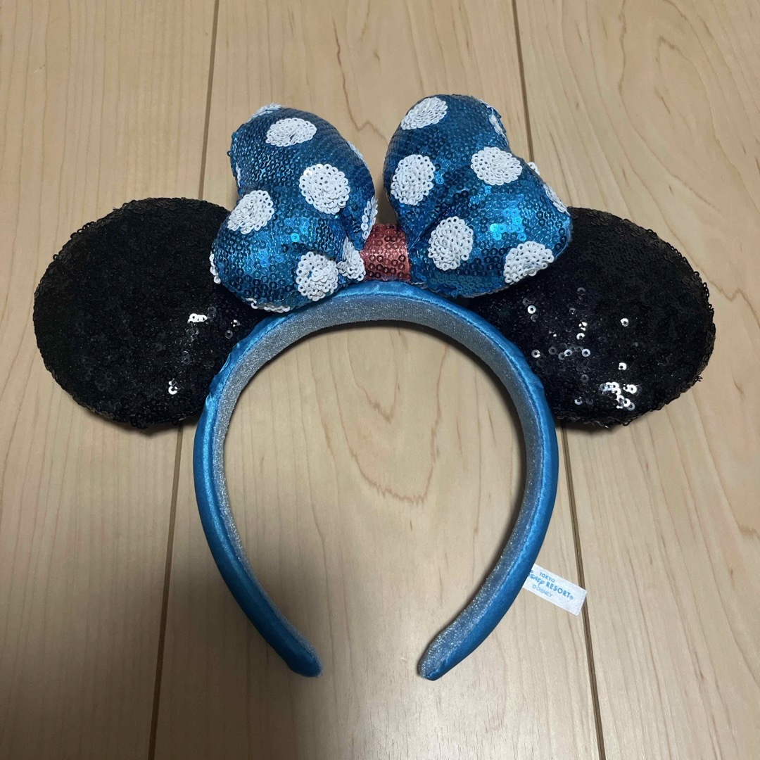 Disney(ディズニー)のディズニー　ミニー　カチューシャ レディースのヘアアクセサリー(カチューシャ)の商品写真