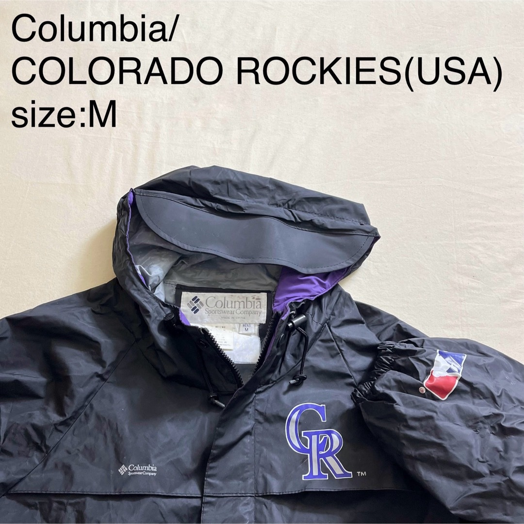 Columbia(コロンビア)のColumbia/COLORADO ROCKIES(USA)PVCラバーパーカ メンズのジャケット/アウター(マウンテンパーカー)の商品写真