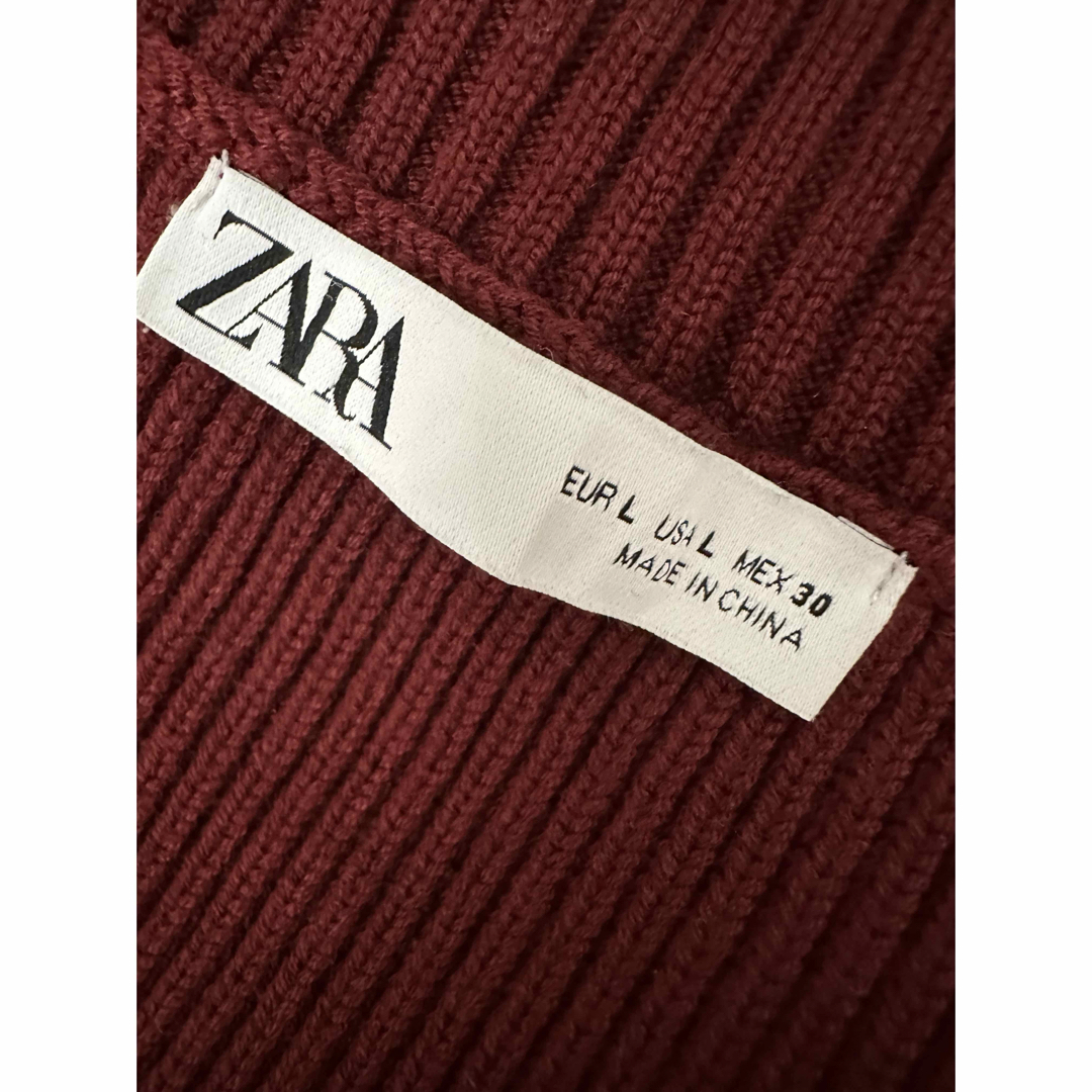 ZARA(ザラ)のZARA ニット　ベスト レディースのトップス(ベスト/ジレ)の商品写真