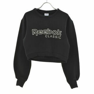 リーボック(Reebok)の【REEBOK】EB5149 Crop CLASSIC クロップド長袖スウェット(トレーナー/スウェット)