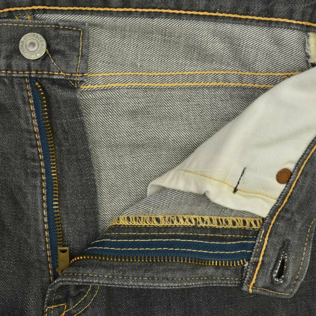 SKULL JEANS - 【SKULLJEANS】5010XX セルビッチ ブラックデニム SKULL JEANS - 【SKULLJEANS】5010XX セルビッチ ブラックデニム