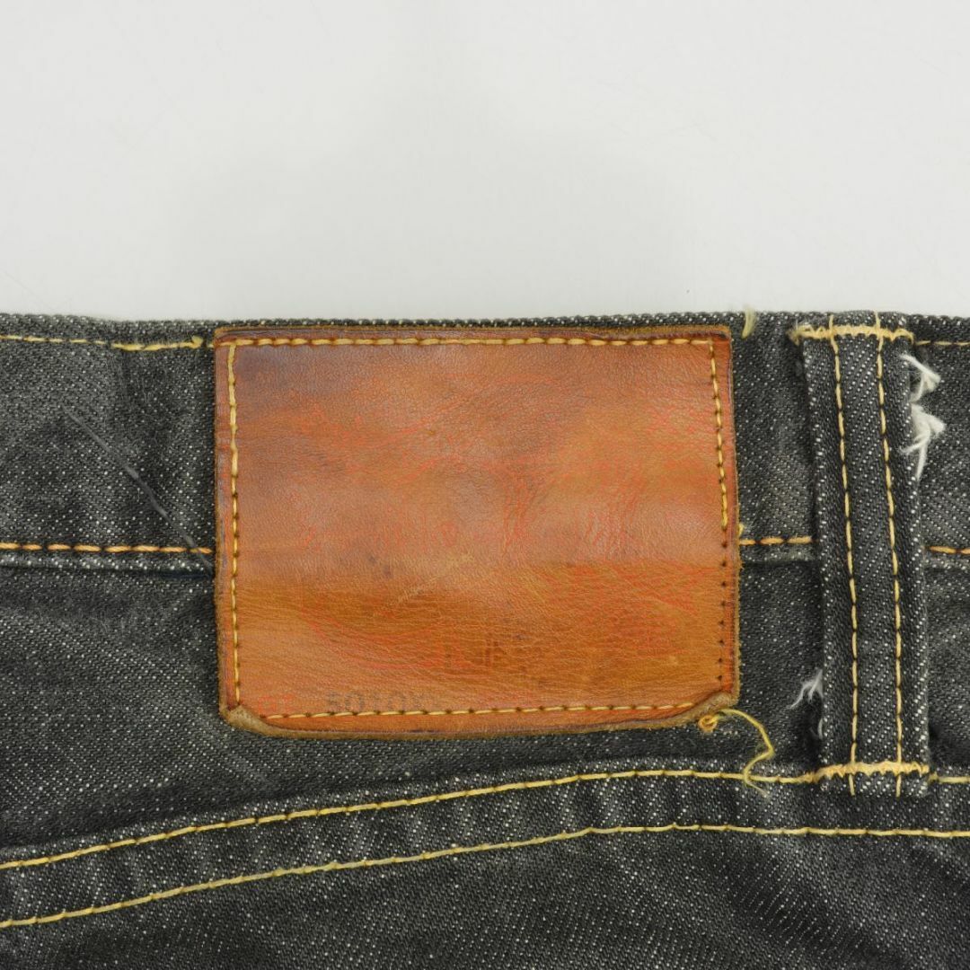 SKULL JEANS - 【SKULLJEANS】5010XX セルビッチ ブラックデニム SKULL JEANS - 【SKULLJEANS】5010XX セルビッチ ブラックデニム