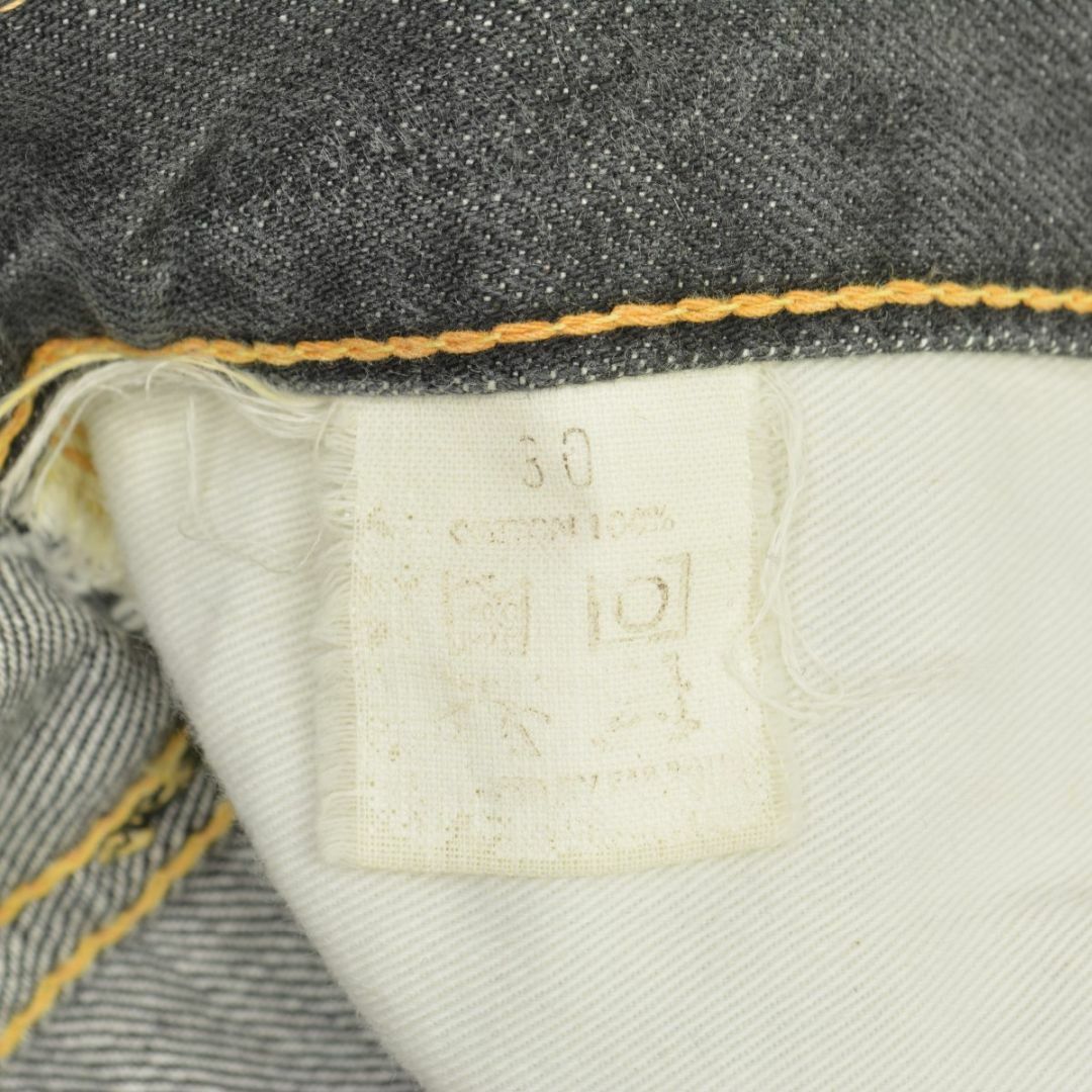 SKULL JEANS - 【SKULLJEANS】5010XX セルビッチ ブラックデニム SKULL JEANS - 【SKULLJEANS】5010XX セルビッチ ブラックデニム