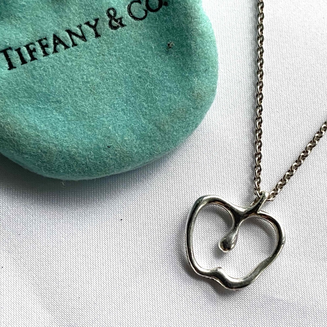 ファッションTIFFANY＆Co アップルモチーフネックレス SILVER 925